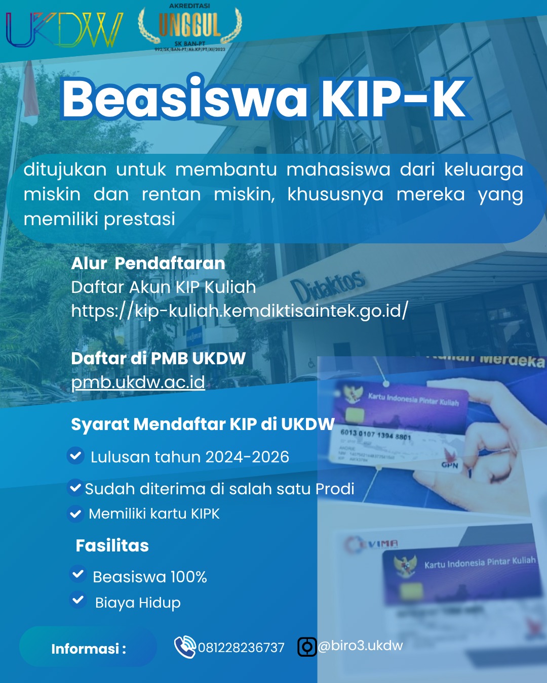 Flyer Beasiswa KIP-K